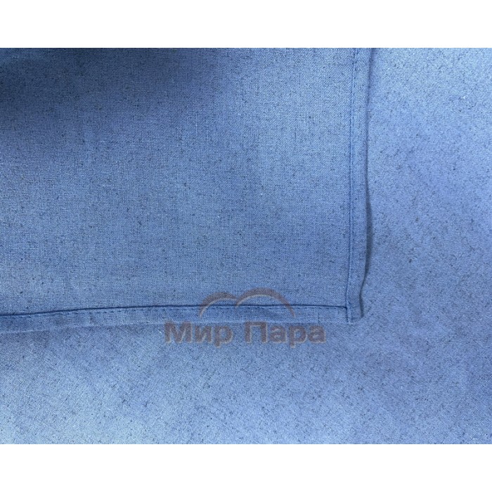 Килт мужской 146х65 см (50% лен, 50% хлопок) синий